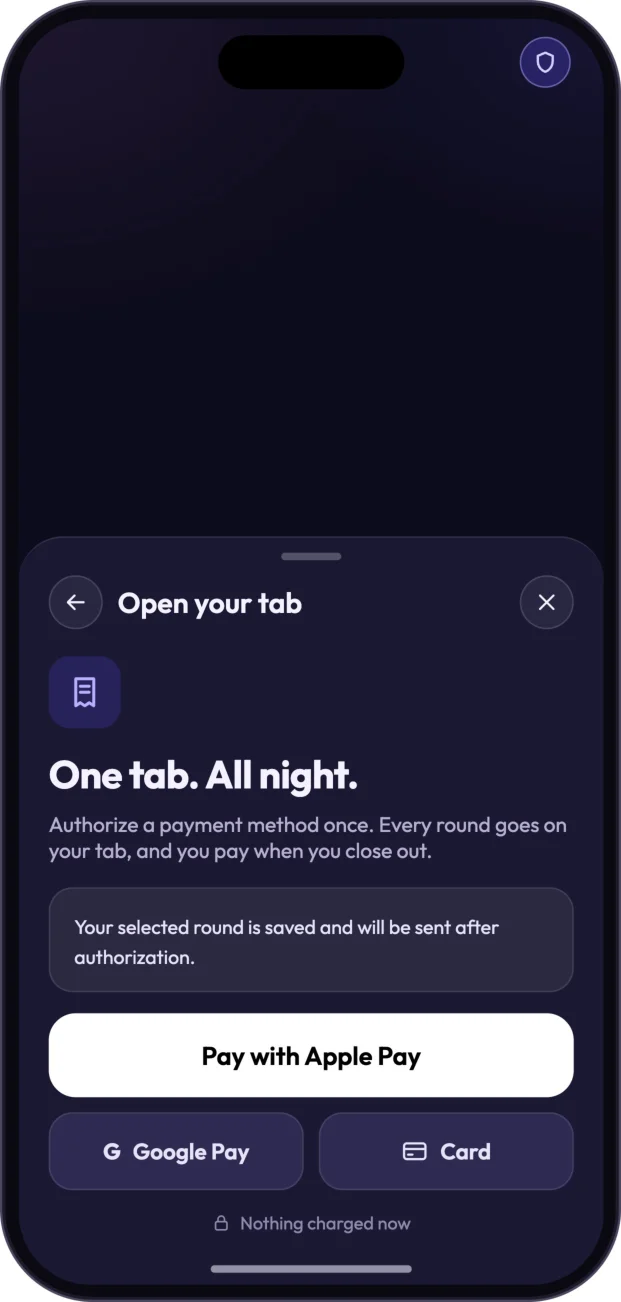 Authorize once and keep the tab open.
